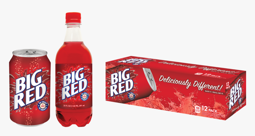 Big Red Soda Sizes, HD Png Download