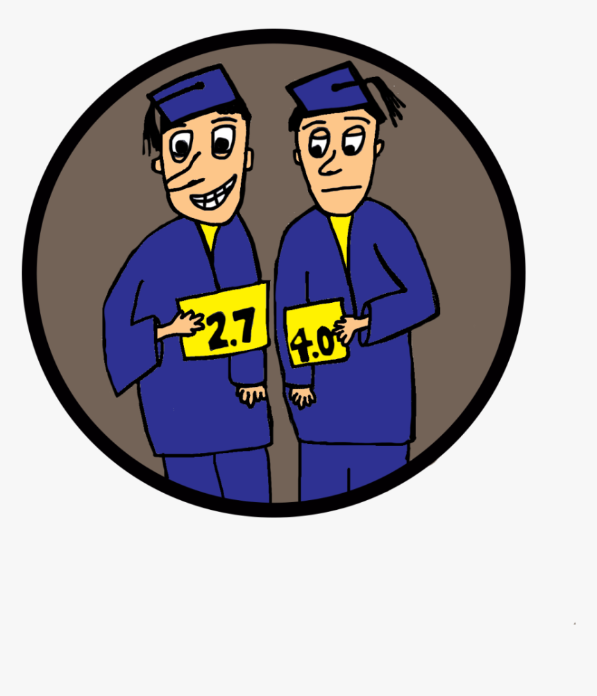 Gpa Matters, Even When It Shouldn T 
 Class Img Responsive - Cartoon, HD Png Download