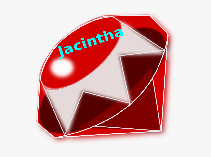 Red Jewel Logo Svg Clip Arts - Red, HD Png Download