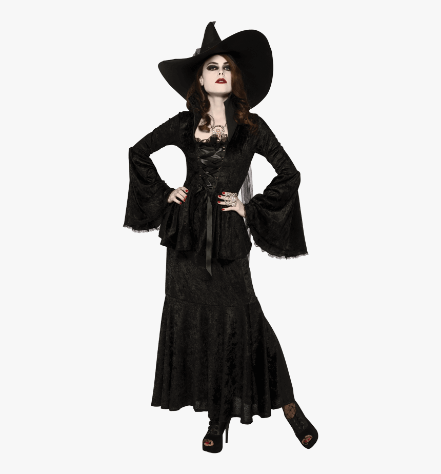 Enchantress Hat - Velvet Witch Dress Adult, HD Png Download