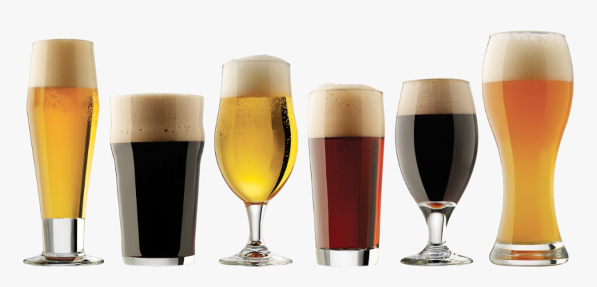 Set Of 6 Beer Glasses, HD Png Download