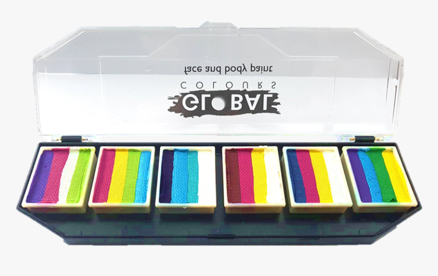 Global Makeup, Face Paint, Face Paint Palette, Small - Global Pallets Face Painting, HD Png Download