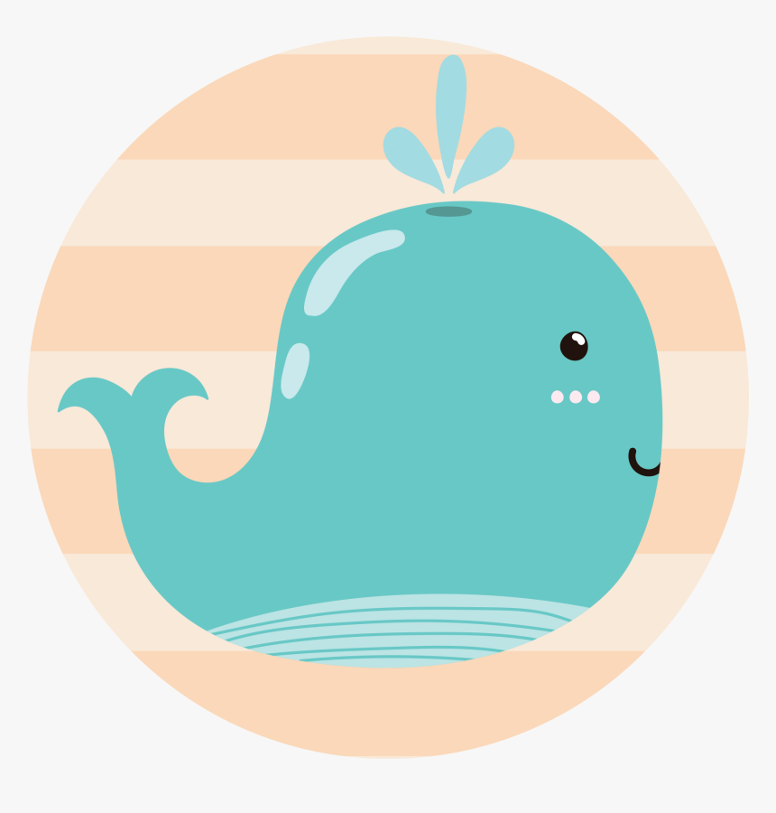 Transparent Cartoon Whale Png - Whale, Png Download