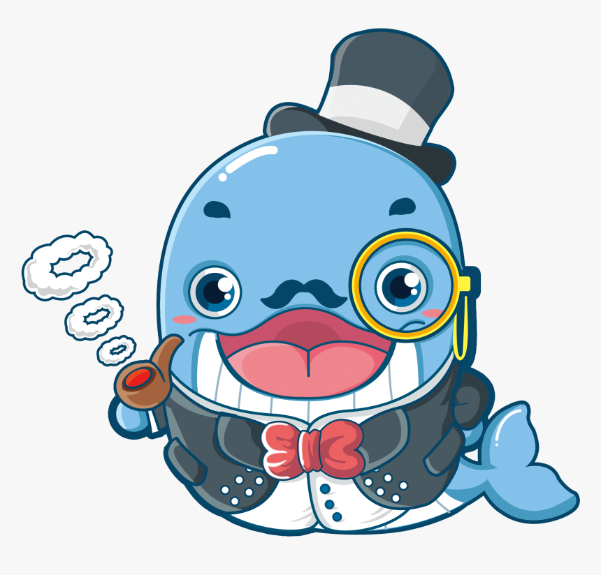 Whale Cartoon Free Png Hq Clipart - Cartoon, Transparent Png