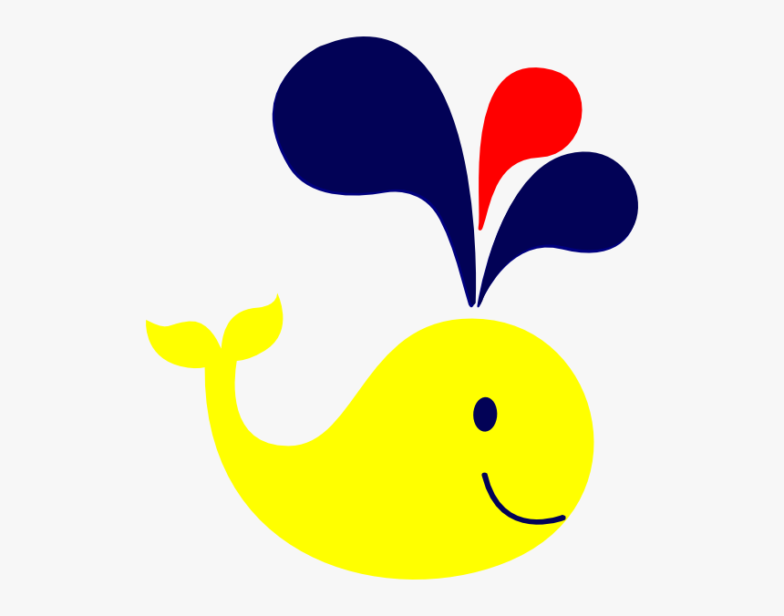 Cartoon Yellow Whale , Png Download, Transparent Png