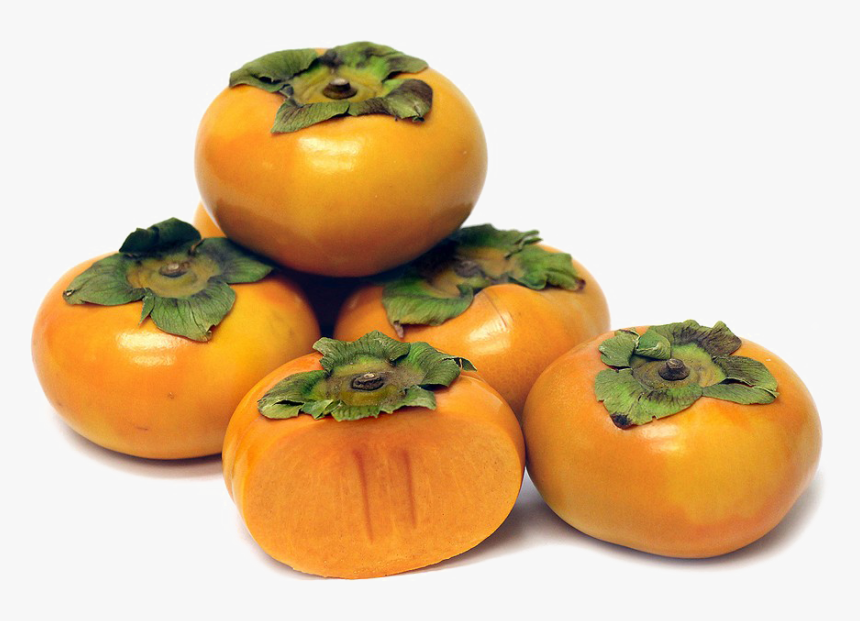 Fuyu Persimmons Png High-quality Image - Persimmon, Transparent Png