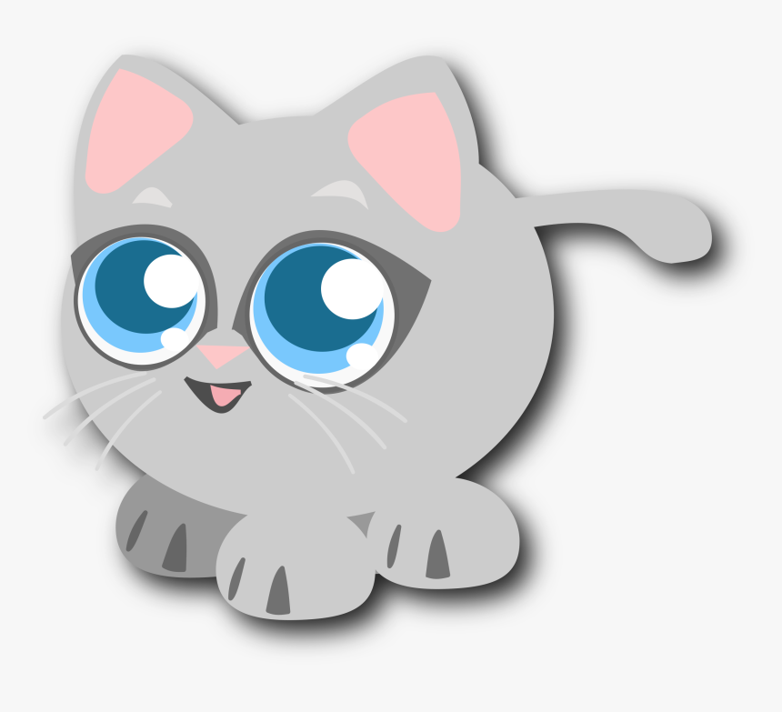 Image Of Cat - Baby Cat Clip Art, HD Png Download