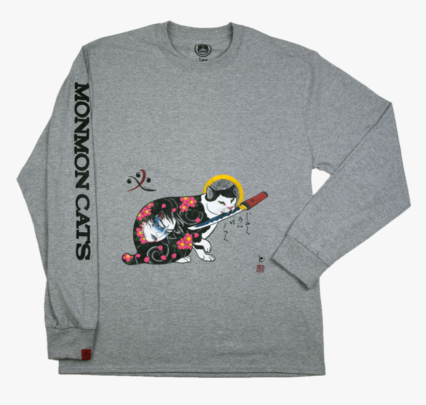 Long-sleeved T-shirt, HD Png Download