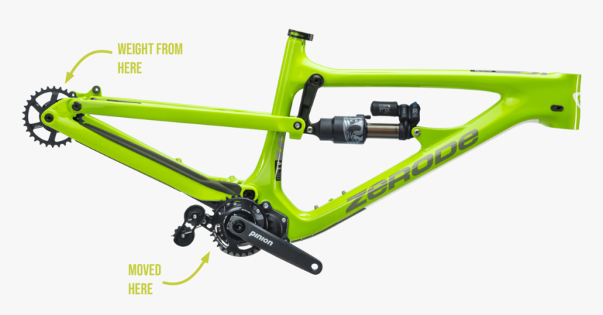 Unsprung - Zerode Bike, HD Png Download