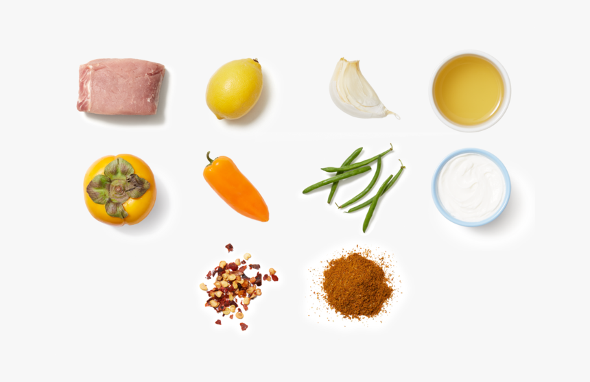 Middle Eastern Pork & Persimmon With Lemon Yogurt - Natural Foods, HD Png Download