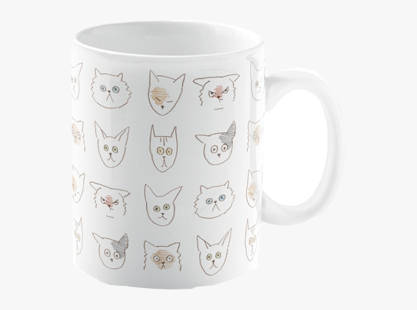 Cat Mug - Coffee Cup, HD Png Download