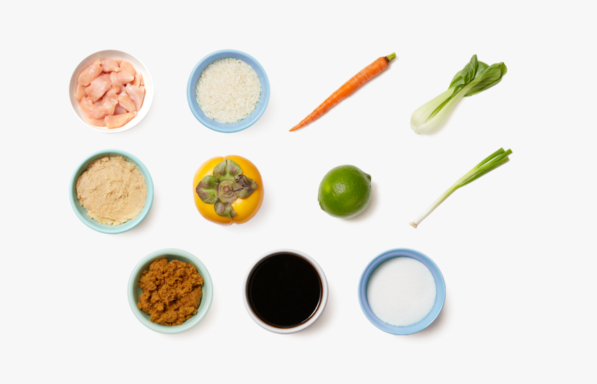 Spicy Chicken & Vegetable Stir-fry With Persimmon Rice - Vegetable, HD Png Download