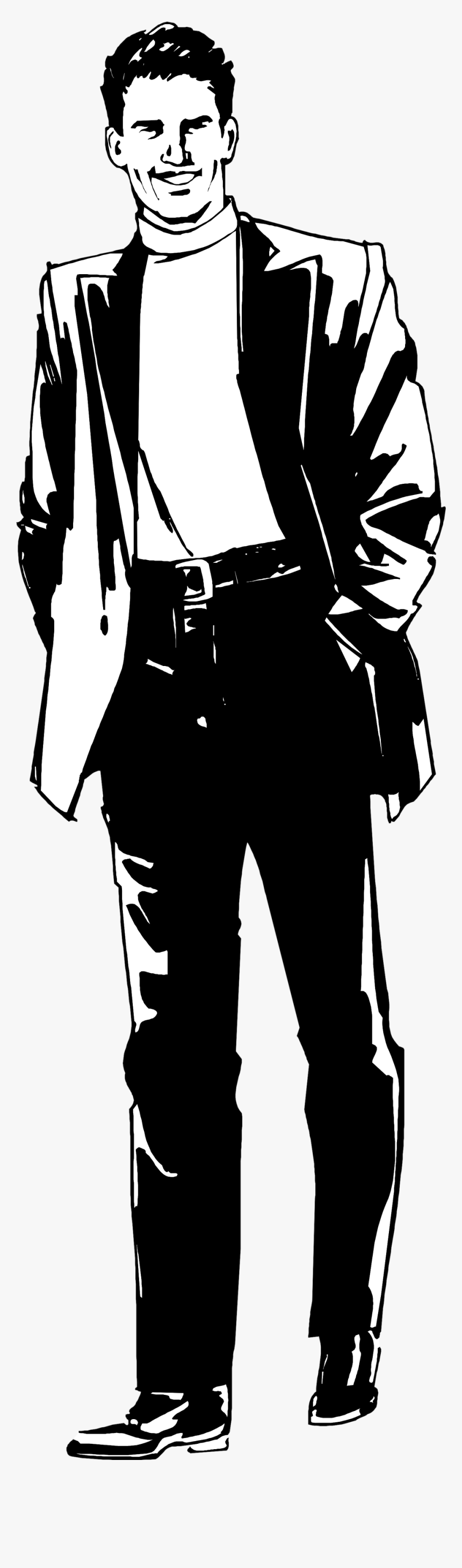 Collection Of Handsome - Handsome Man Clipart Png, Transparent Png