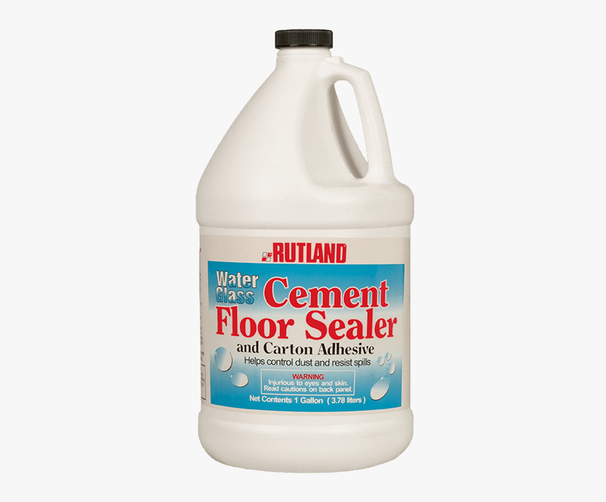 146 Rutland Water Glass Cement Floor Sealer - Bottle, HD Png Download