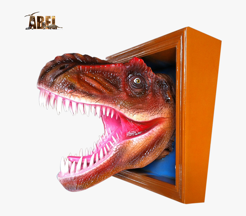 Wall Mounted Animal Head Dinosaur Head For Decorate - Tyrannosaurus, HD Png Download