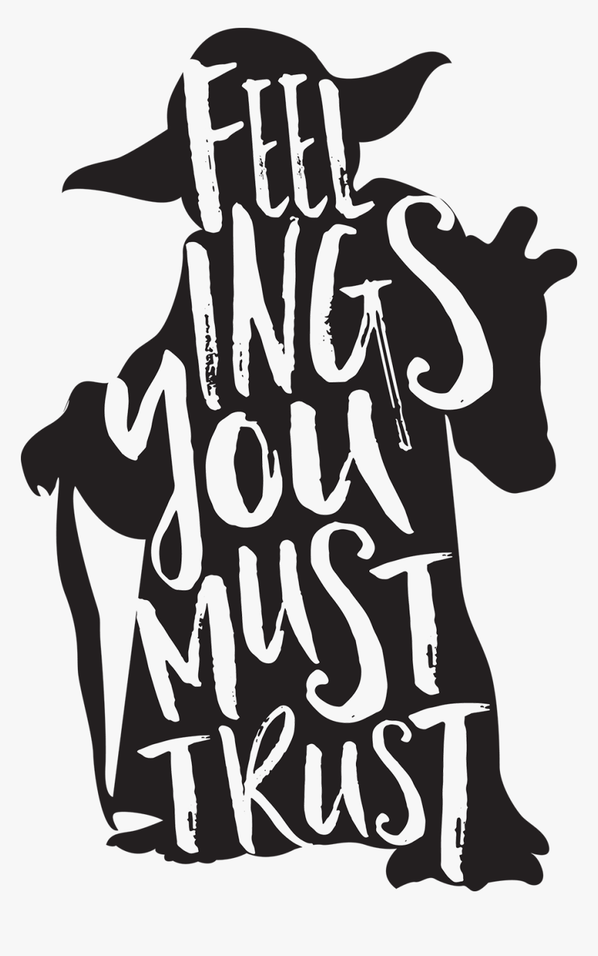 Black And White Yoda - Illustration, HD Png Download
