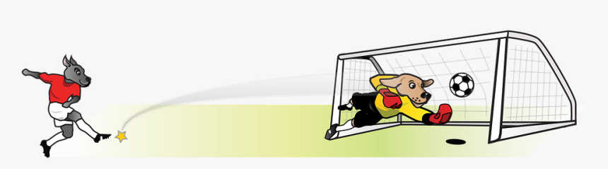 Soccer Goal Clipart, HD Png Download