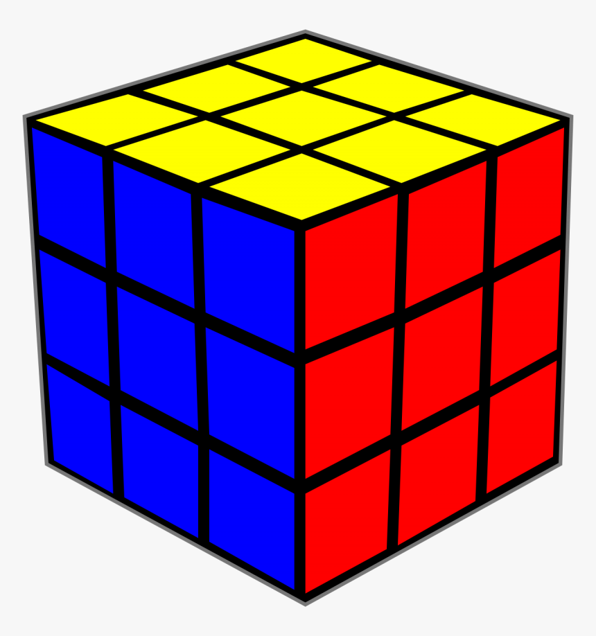 Rubik S Cube Png Image - Rubik's Cube Clip Art, Transparent Png