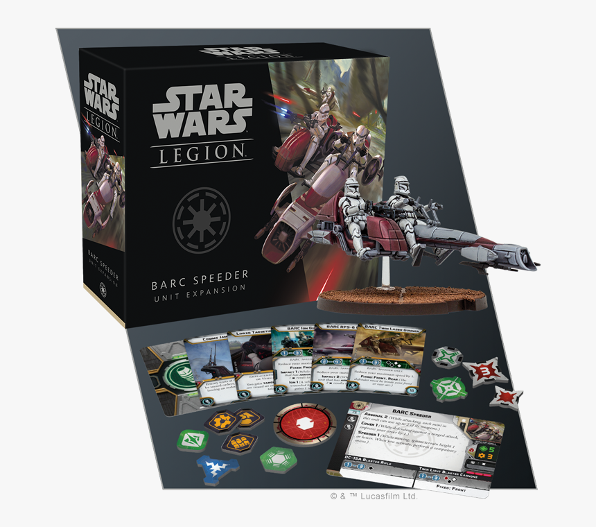 Star Wars Legion Barc Speeder, HD Png Download