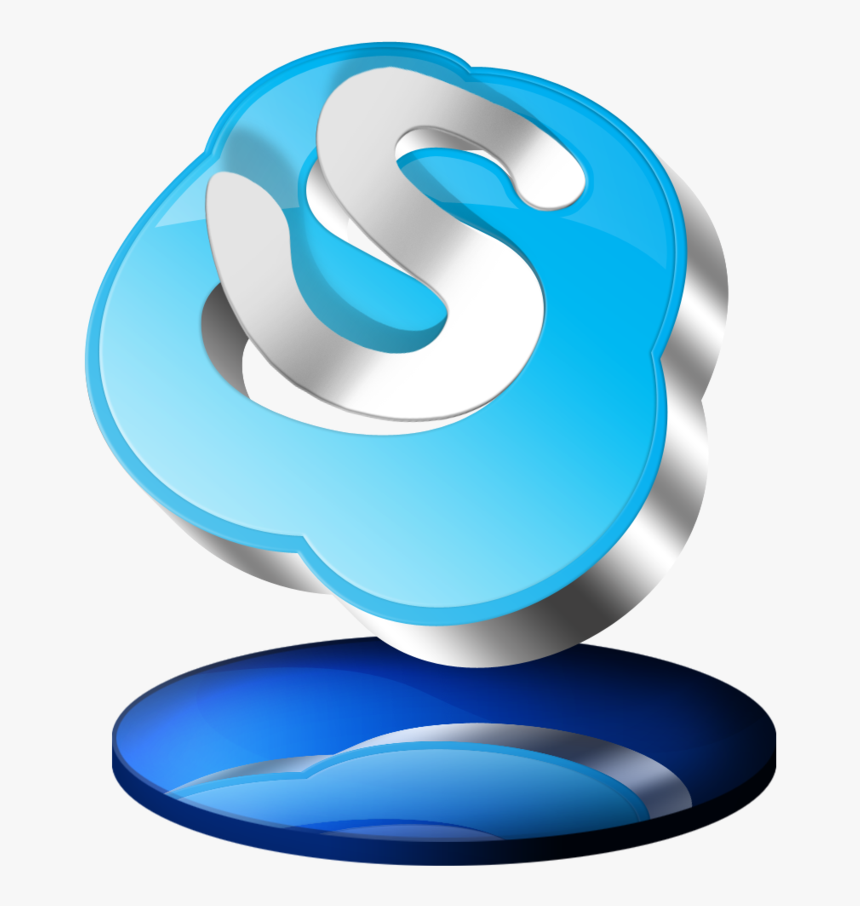 Skype Clipart Voip - Skype Dock Icon, HD Png Download