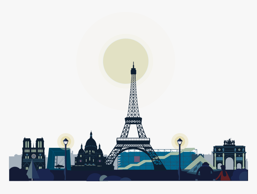 Eiffel Tower Leaning Tower Of Pisa - Study Masters In France, HD Png Download