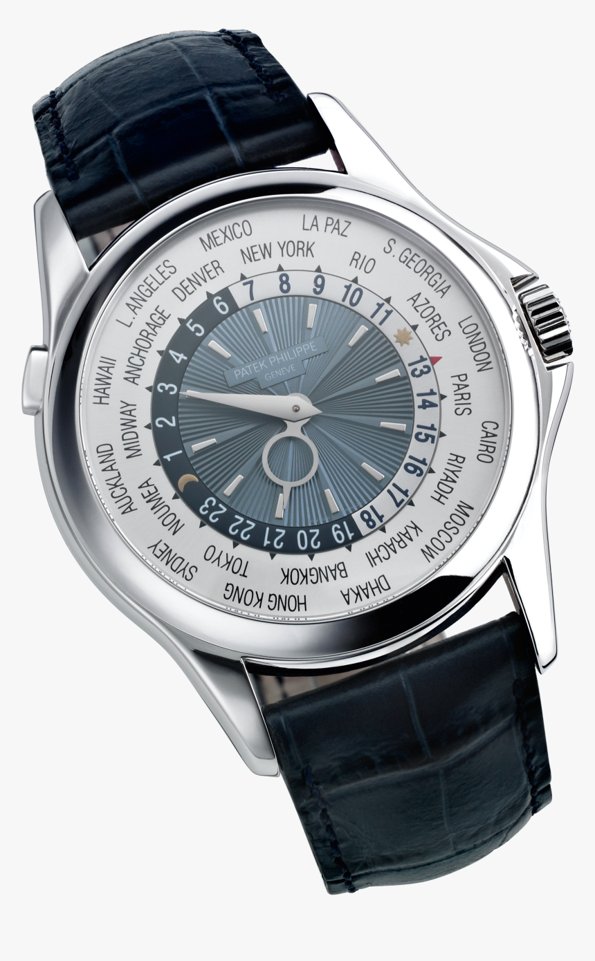 Patek Philippe Gentlemen’s World Time 5130p Watch In - Patek Philippe Watch Transparent Background, HD Png Download