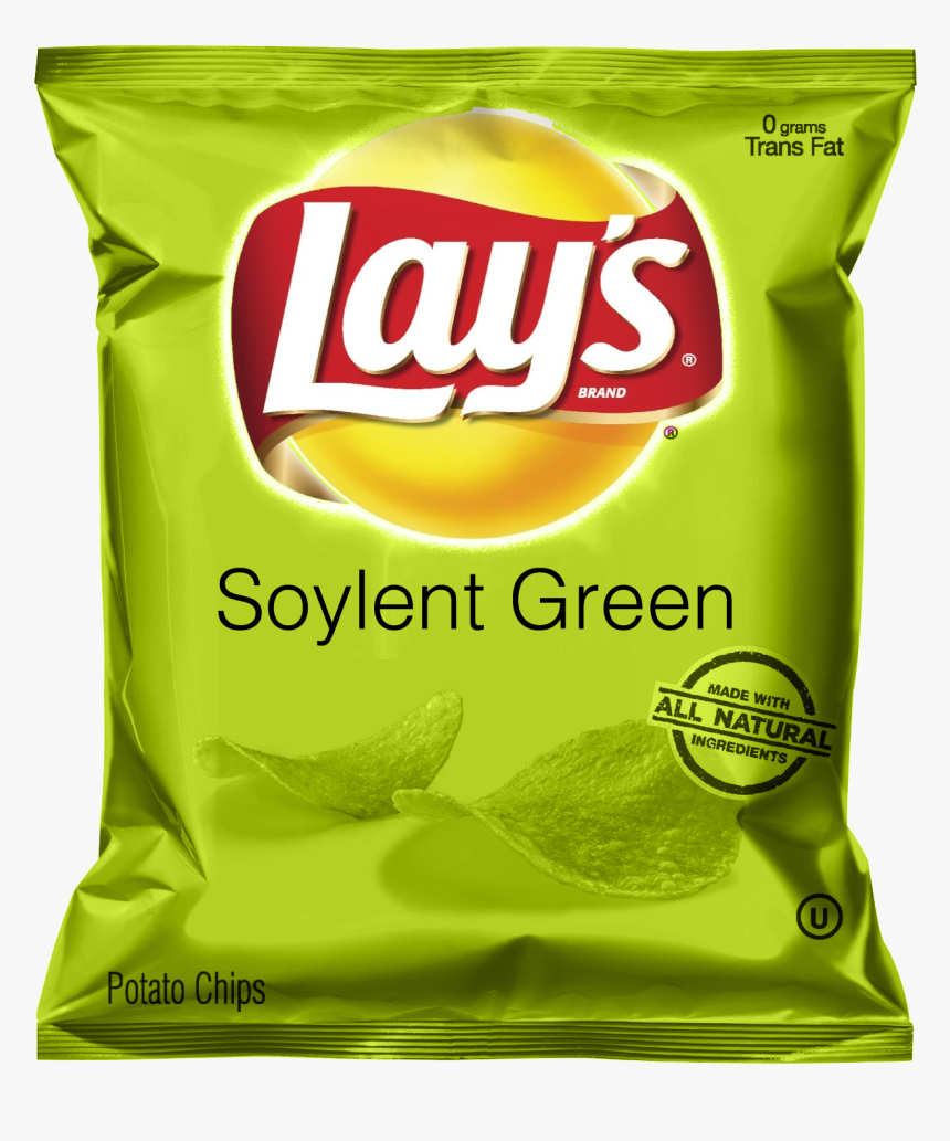 Lays Soylent Green Chips, HD Png Download