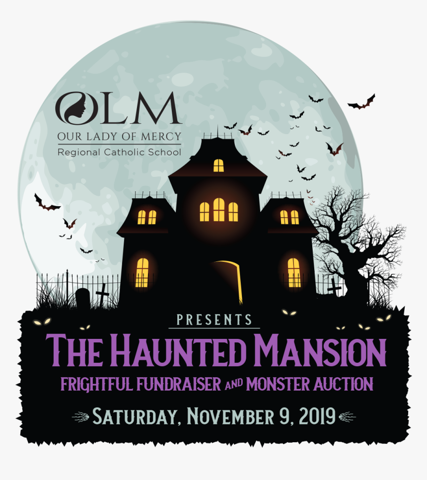 The Haunted Mansion Monster Auction - Poster, HD Png Download