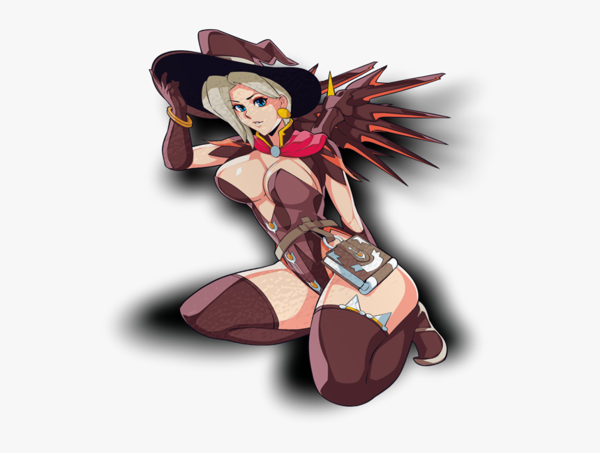 Transparent Waifu Png - Mercy Waifu, Png Download