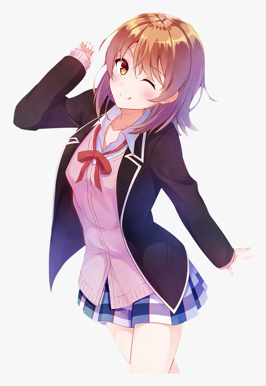 #anime #animegirl #school #schoolgirl #cute #kawaii, HD Png Download