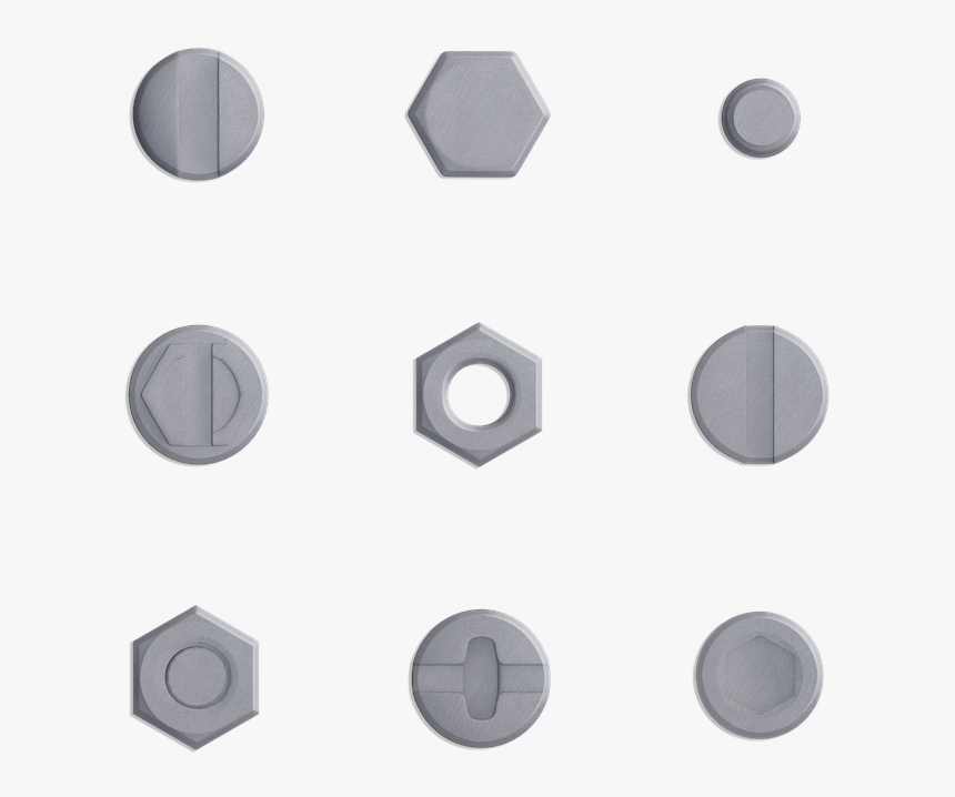 Metal Bolt Png, Transparent Png
