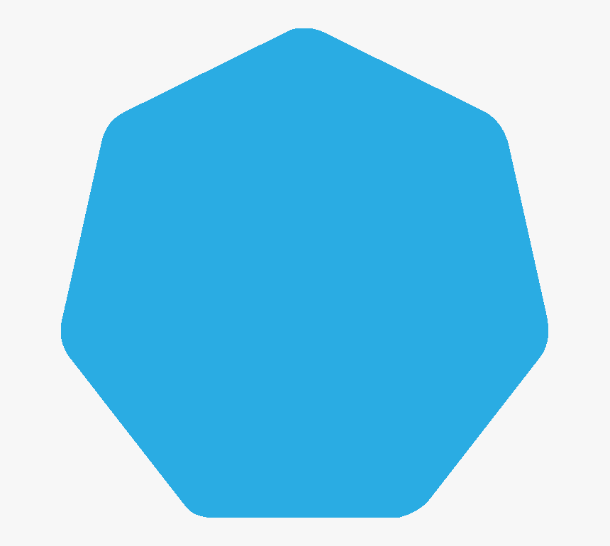 Heptagon Png, Transparent Png