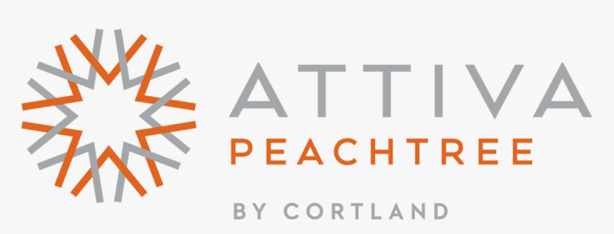 Attiva Peachtree Logo Horizontal Rgb - Attiva Peachtree 55+ Active Living, HD Png Download