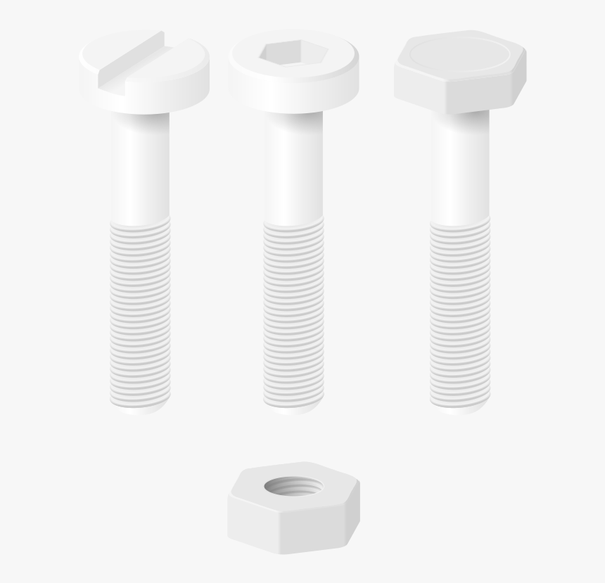 Screws And Nut - Nut, HD Png Download