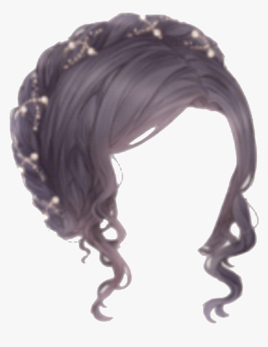 Transparent Hair Png - Love Nikki Hair Png, Png Download