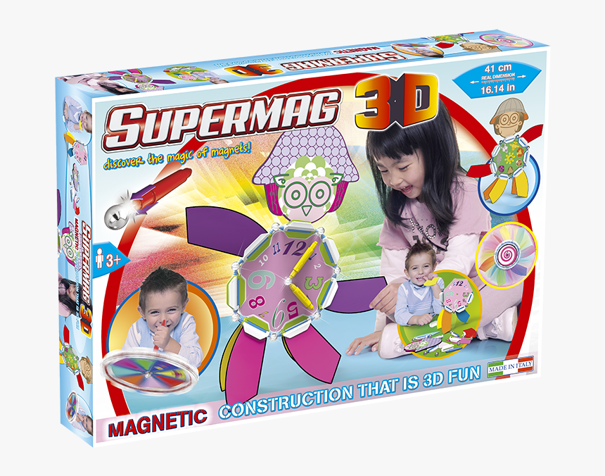 Supermag 3d Heptagon, HD Png Download