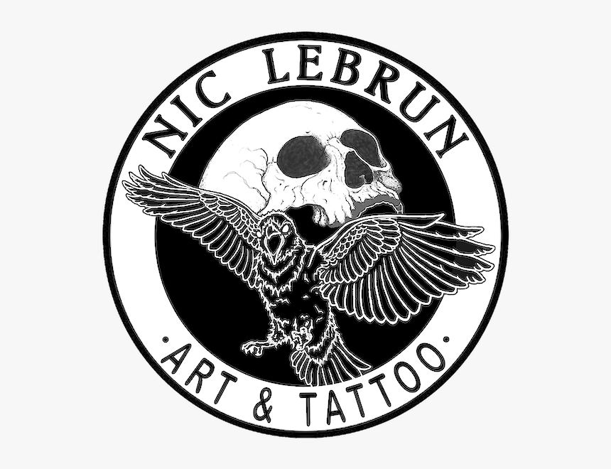 Nic Lebrun Art Tattoo Old School, HD Png Download
