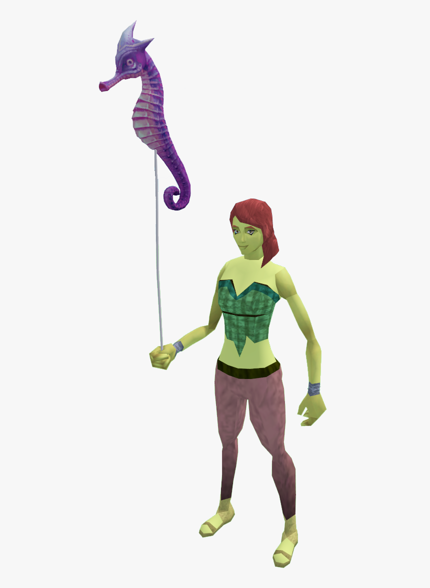 Seahorse Balloon Runescape, HD Png Download