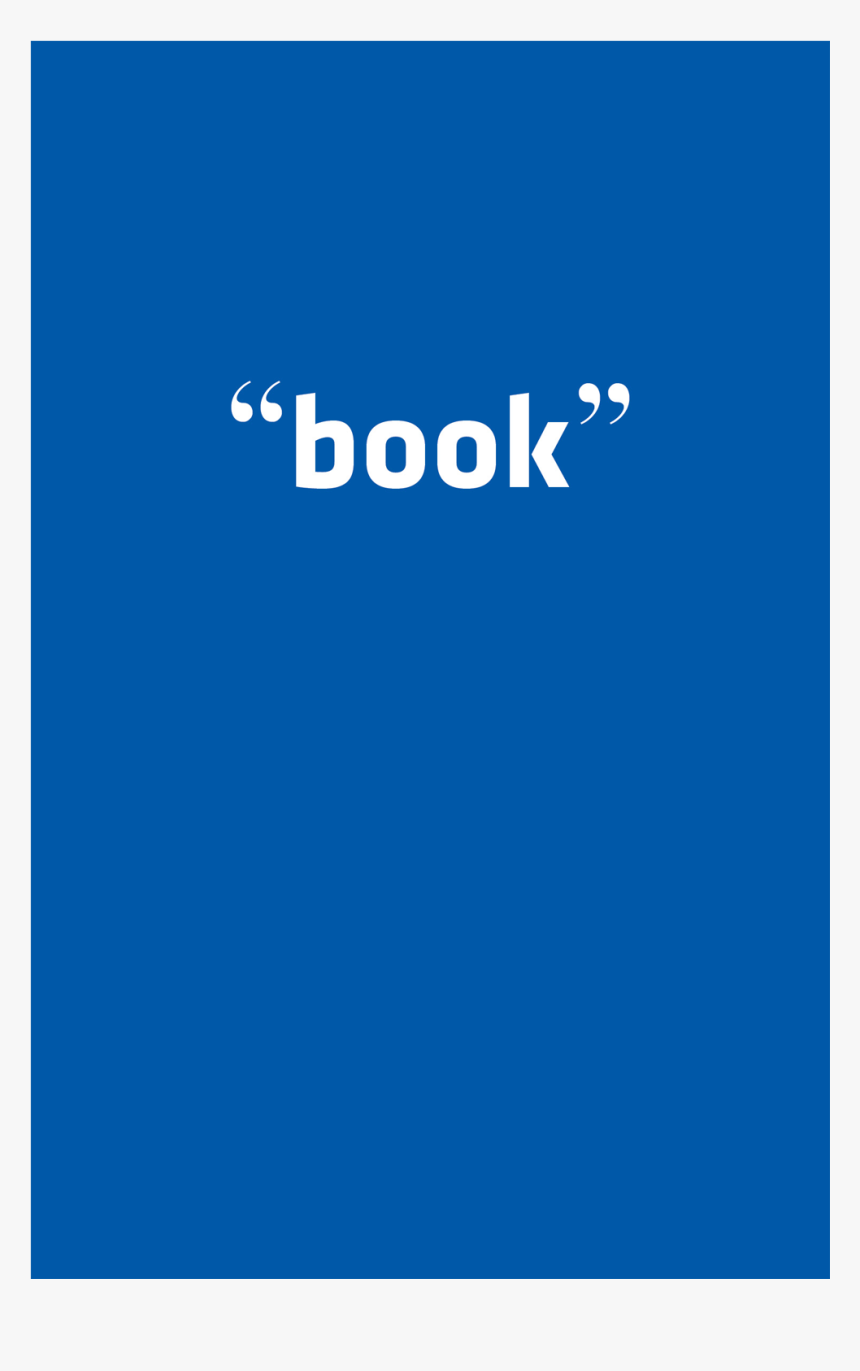 Book , Nemo Librizzi - Majorelle Blue, HD Png Download