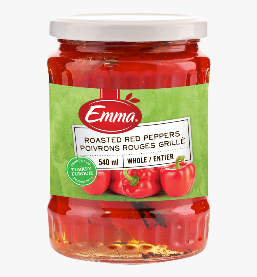 Packaging For Emma Roasted Red Peppers - Plum Tomato, HD Png Download