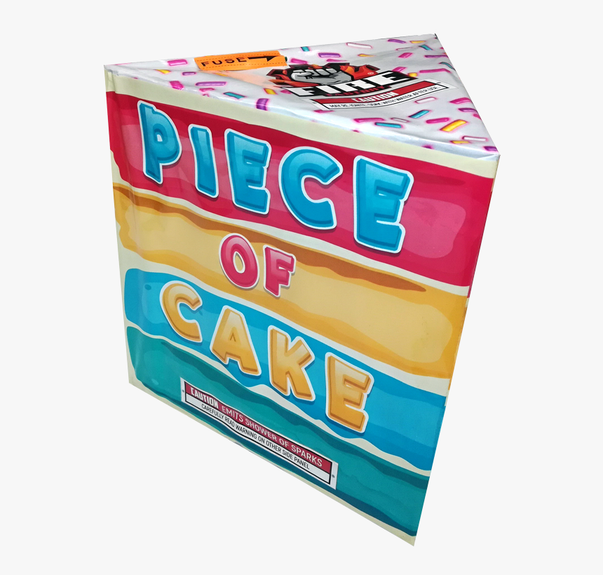 Image Of Piece Of Cake - Toy Block, HD Png Download