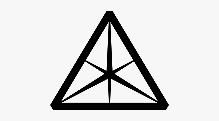 Uniform Triangle Mass Center, HD Png Download