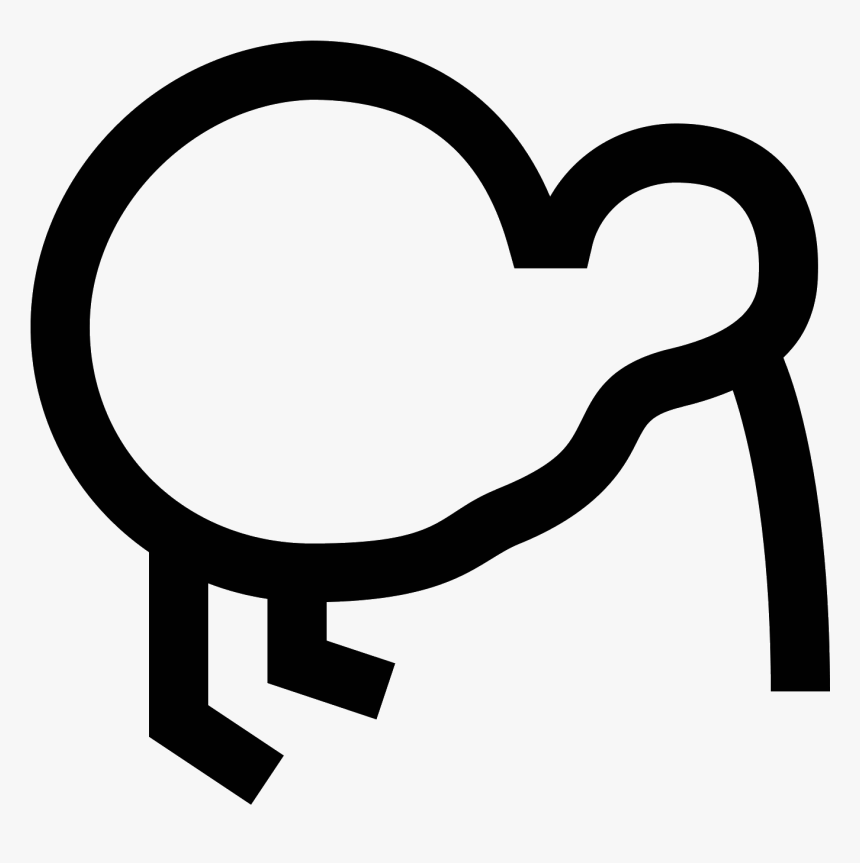 Kiwi,bird,icon,clipart, HD Png Download