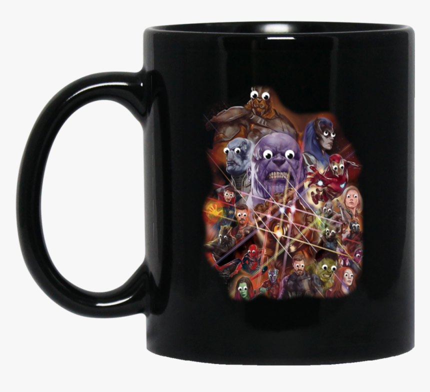 Special Teams With All Of Googly Eyes Mugs - Deep Sea King Female, HD Png Download