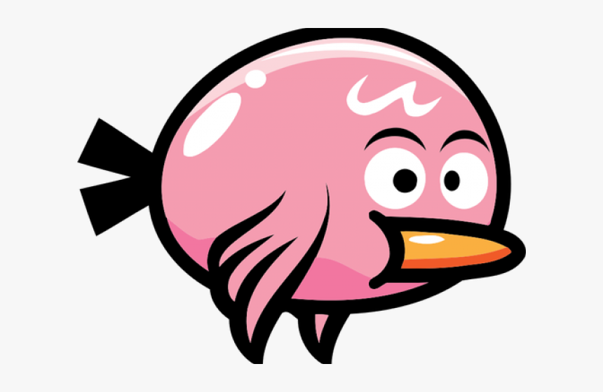 Kiwi Bird Clipart Caricature - Flappy Bird Sprite Png, Transparent Png