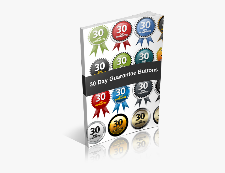 30 Day Guarantee Buttons - Graphic Design, HD Png Download