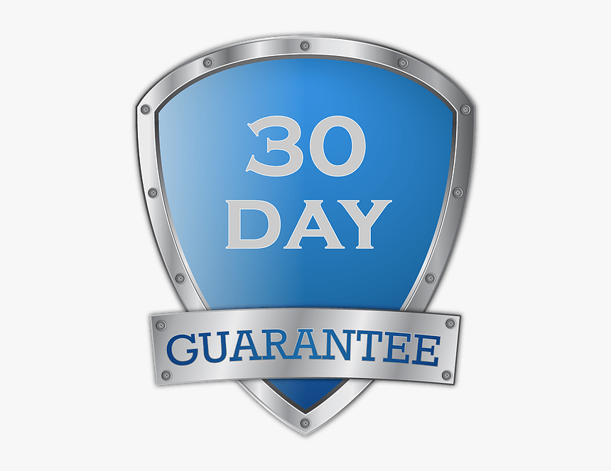 30 Day Guarantee Shield - Emblem, HD Png Download