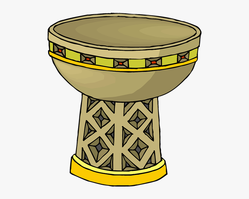 Rebana Black And White Clipart, HD Png Download