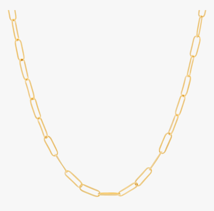 Singapore Chain Necklace Gold, HD Png Download