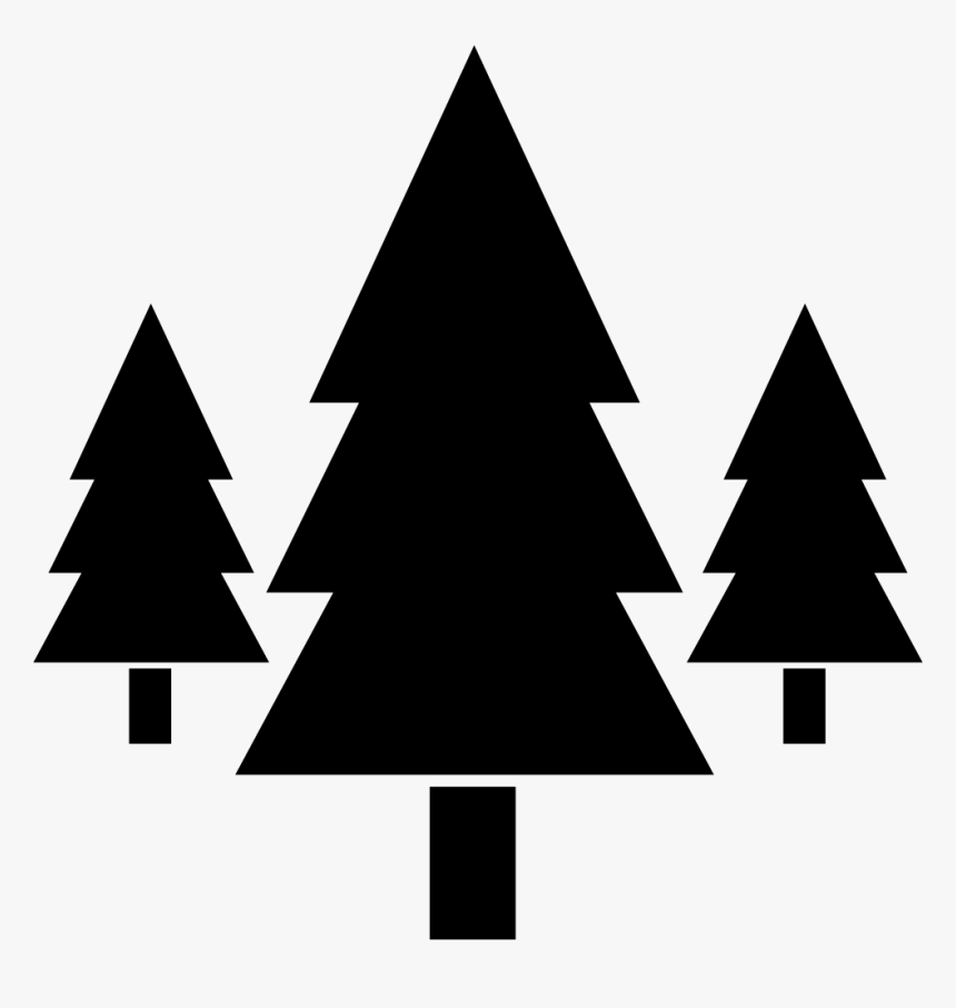 Forestry Clipart Black And White, HD Png Download